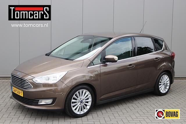 Bruin Gebruikt 2015 Ford C-MAX Titanium MPV | € 8.750 (Duur) - Afbeelding 1/4