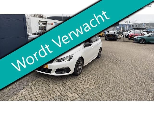 Wit Occasion 2018 Peugeot 308 SW GT-line Stationwagen | € 7.745 (Super prijs) - Afbeelding 1/4