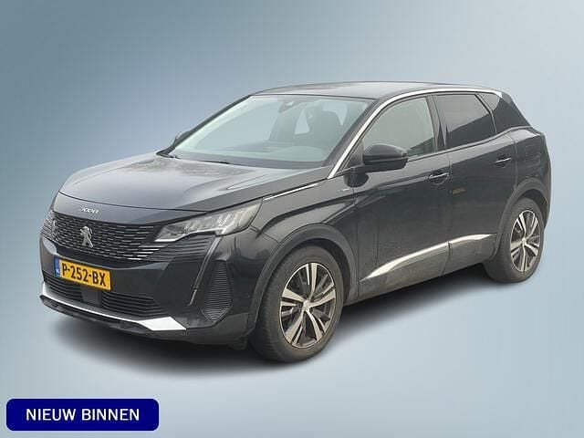 Zwart Gebruikt 2021 Peugeot 3008 Allure SUV | € 19.900 (Super prijs) - Afbeelding 1/4