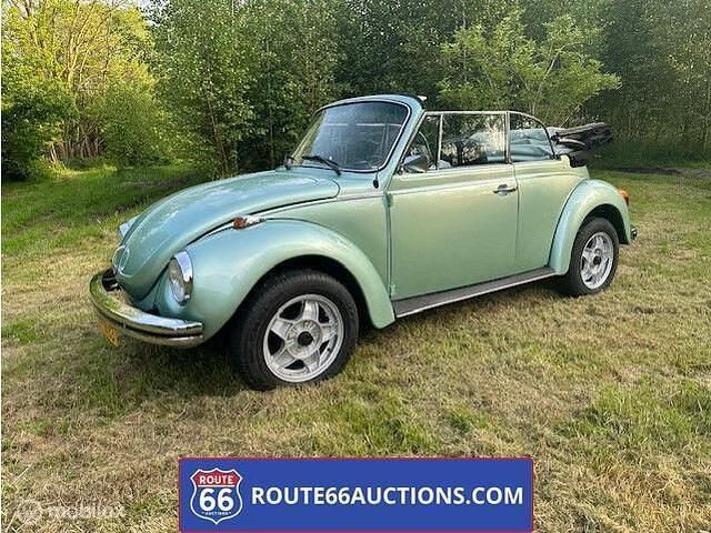 Zwart Gebruikt 1977 VW Beetle Cabriolet | € 11.500 - Afbeelding 1/4
