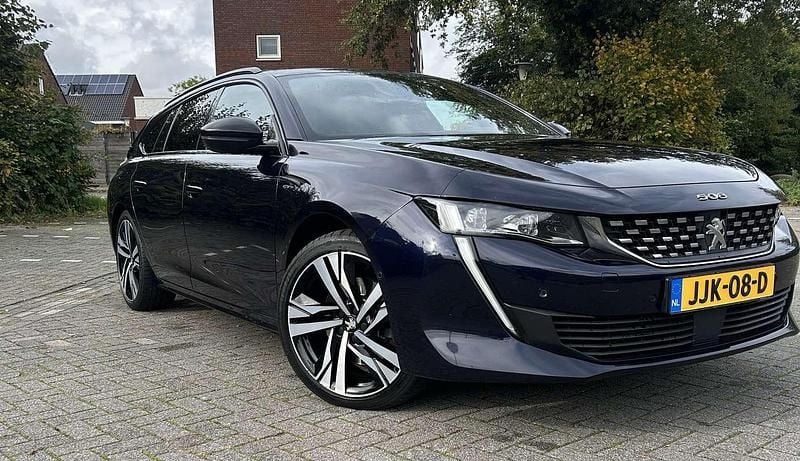 Blauw Gebruikt 2019 Peugeot 508 GT-line Stationwagen | € 17.999 (Goede deal) - Afbeelding 1/4