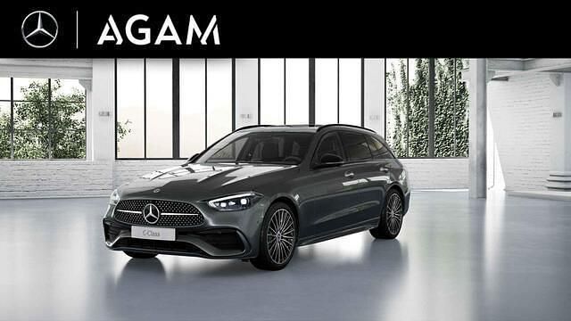 Grijs Nieuw 2025 Mercedes C180 AMG line Stationwagen | € 69.550 - Afbeelding 1/4