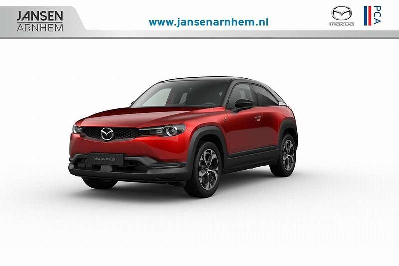 Rood Nieuw 2025 Mazda MX30 Exclusive-Line SUV | € 37.540 (Eerlijke prijs) - Afbeelding 1/4