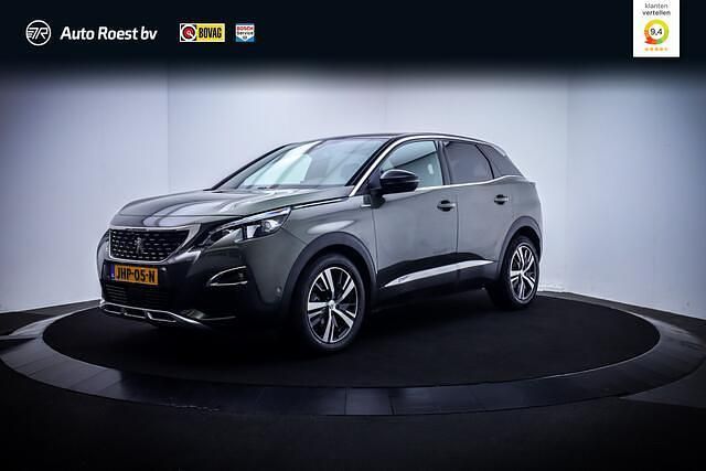 Grijs Gebruikt 2018 Peugeot 3008 GT-line SUV | € 19.650 (Goede deal) - Afbeelding 1/4