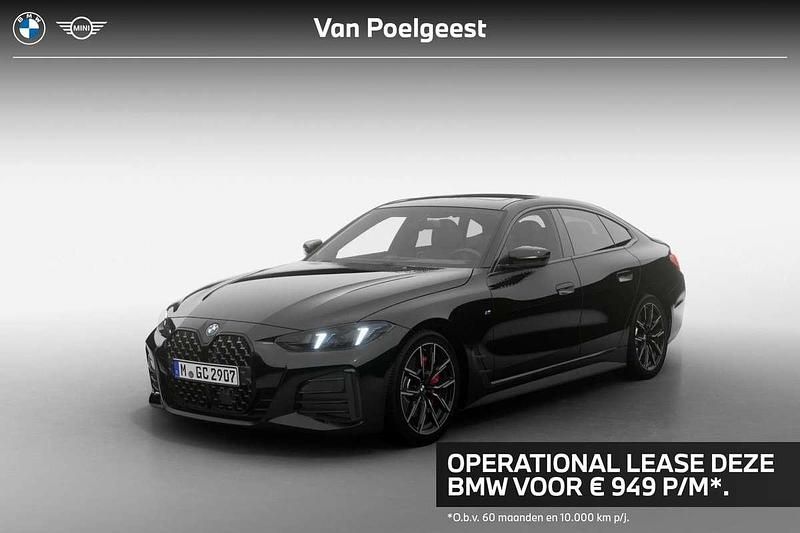 Zwart Nieuw 2025 BMW 420 Gran Coupé Comfort Edition Coupé | € 80.633 (Eerlijke prijs) - Afbeelding 1/3