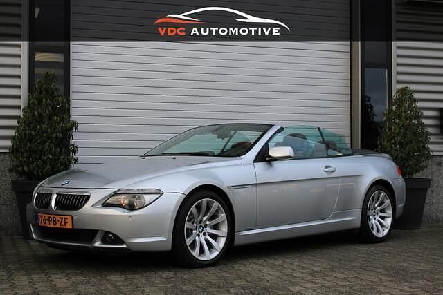 Grijs Occasion 2004 BMW 645 Cabriolet Cabriolet | € 13.950 - Afbeelding 1/4