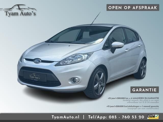 Zilver, metallic lak Gebruikt 2012 Ford Fiesta Champions Edition Hatchback | € 6.290 (Iets duurder) - Afbeelding 1/4