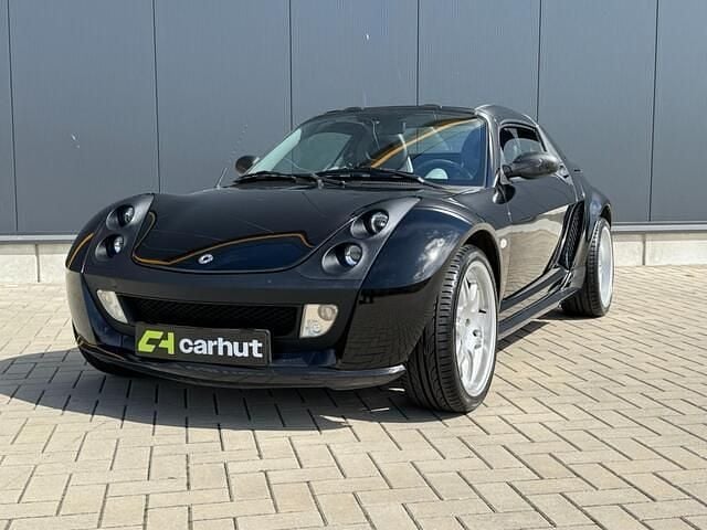 Zwart Gebruikt 2004 Smart Roadster Brabus Cabriolet | € 4.999 (Goede deal) - Afbeelding 1/4