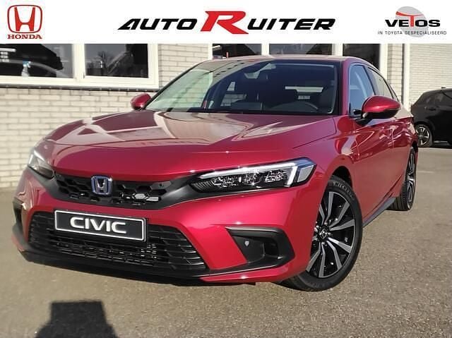 Rood Nieuw 2026 Honda Civic Elegance Hatchback | € 38.500 (Eerlijke prijs) - Afbeelding 1/4