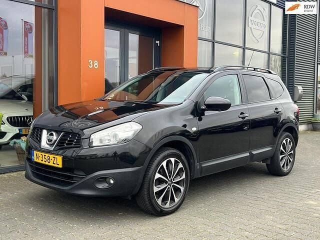 Zwart Gebruikt 2013 Nissan Qashqai +2 Tekna SUV | € 8.890 (Eerlijke prijs) - Afbeelding 1/4