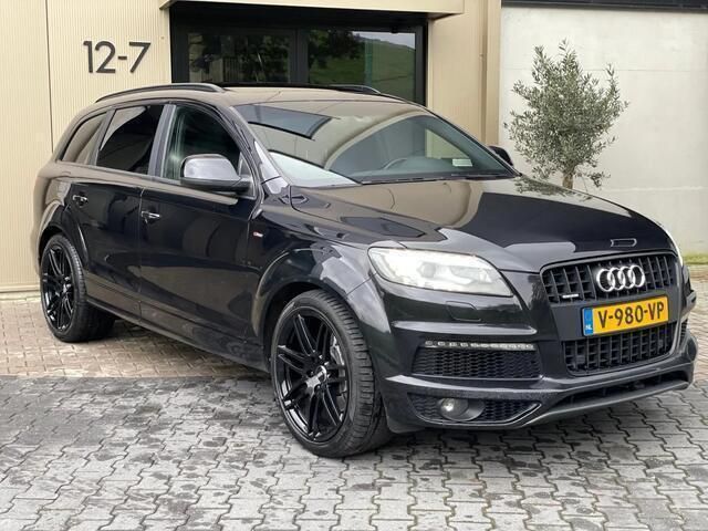 Zwart Gebruikt 2012 Audi Q7 SUV | € 16.950 - Afbeelding 1/4