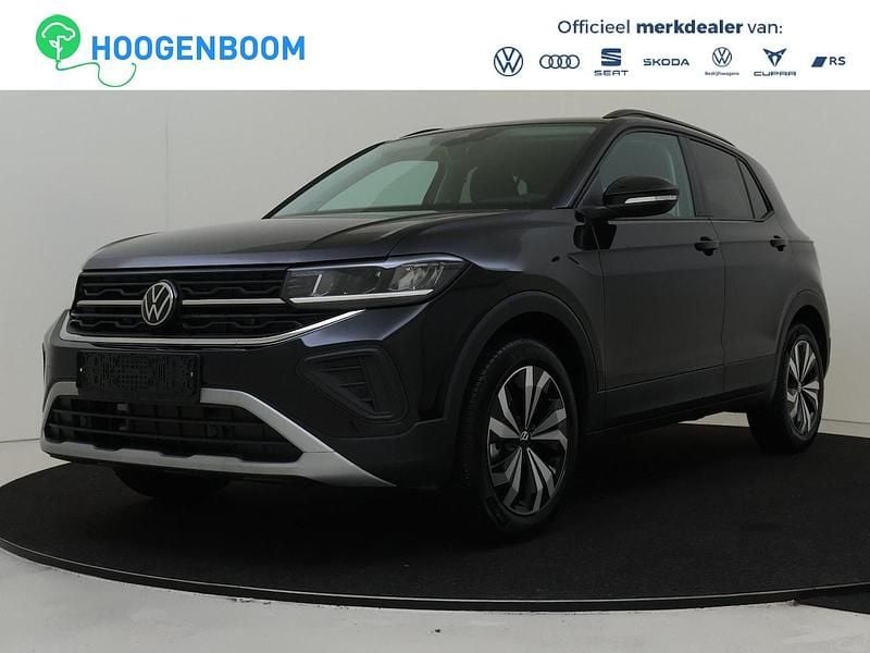 Zwart (parellak) Nieuw 2025 VW T-Cross Edition SUV | € 34.950 (Super prijs) - Afbeelding 1/4