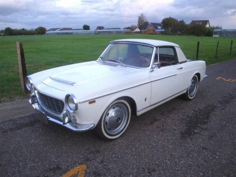 Witwhite Gebruikt 1960 Fiat 1500 Cabriolet | € 31.500 - Afbeelding 1/4