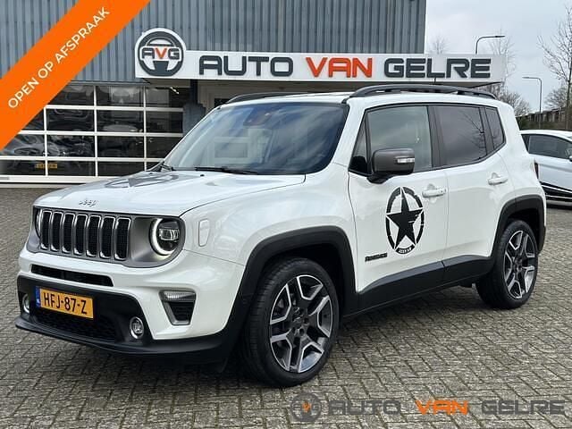 Wit Gebruikt 2019 Jeep Renegade Limited SUV | € 13.999 (Goede deal) - Afbeelding 1/4