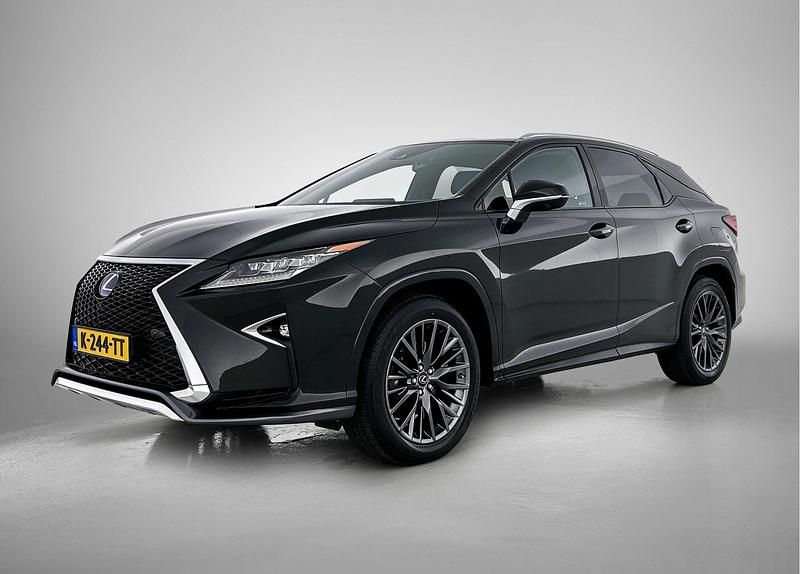Zwart Gebruikt 2016 Lexus RX450h Sport Line SUV | € 35.950 (Eerlijke prijs) - Afbeelding 1/4
