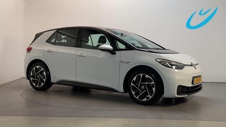 Wit Gebruikt 2020 VW ID.3 Life Hatchback | € 16.750 (Goede deal) - Afbeelding 1/4