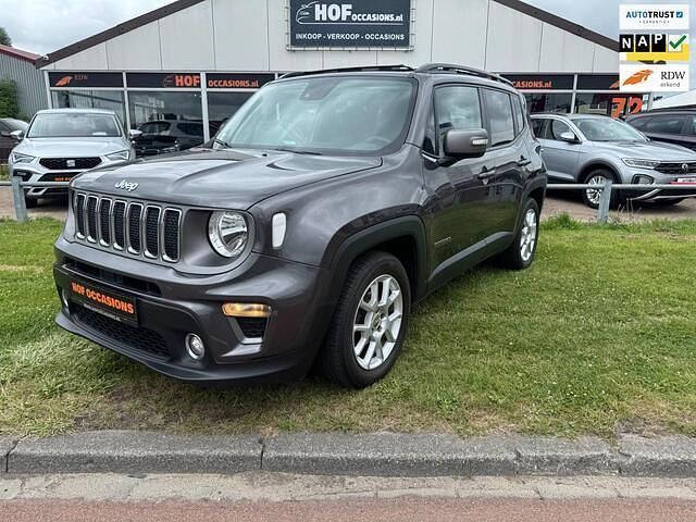 Grijs Gebruikt 2019 Jeep Renegade Limited SUV | € 14.750 (Eerlijke prijs) - Afbeelding 1/4