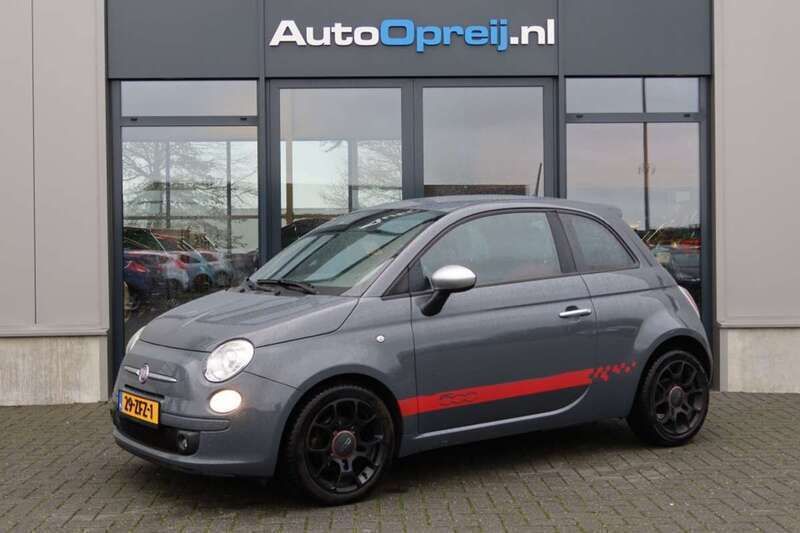 Grijs, metallic lak Gebruikt 2012 Fiat 500 Street Hatchback | € 8.245 (Iets duurder) - Afbeelding 1/4