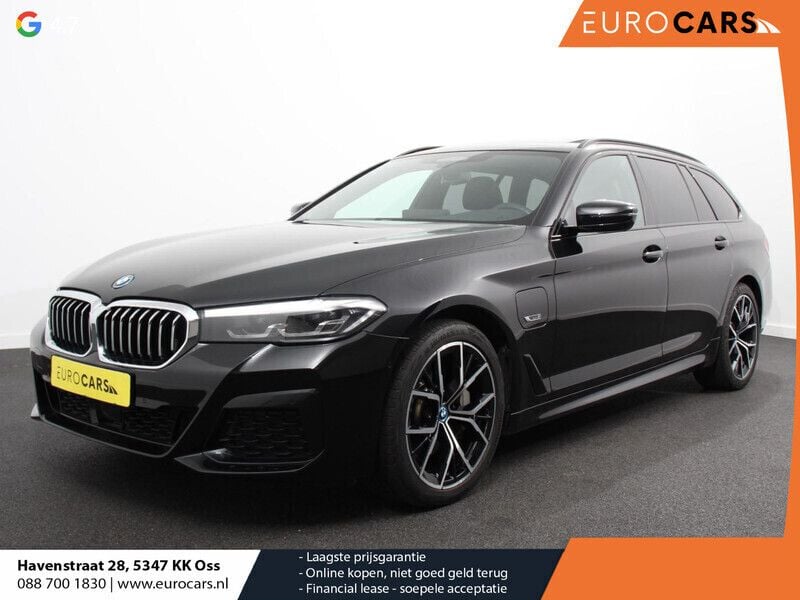 Zwart Gebruikt 2023 BMW 530e M Sport Stationwagen | € 45.890 (Goede deal) - Afbeelding 1/4