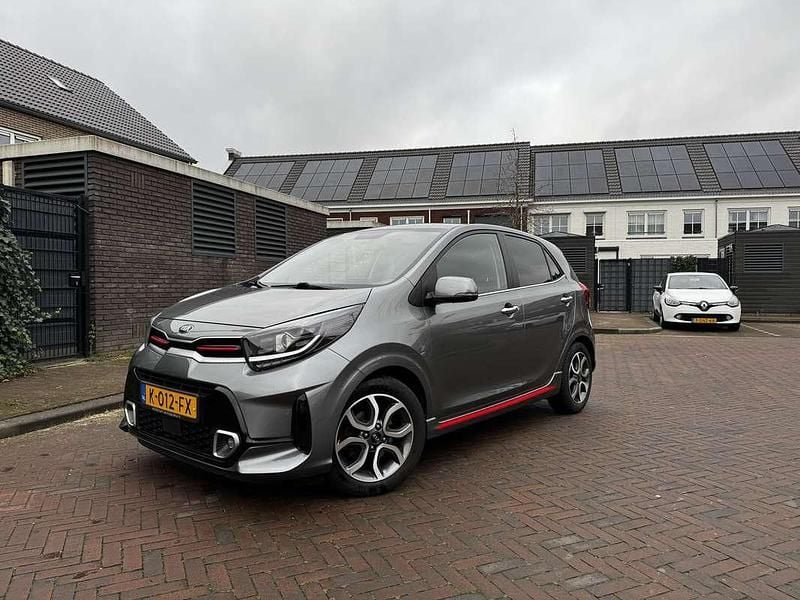 Grijs Gebruikt 2020 Kia Picanto GT-Line Hatchback | € 10.000 (Super prijs) - Afbeelding 1/4