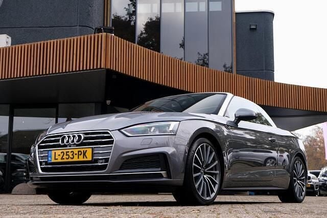 Grijs Gebruikt 2018 Audi A5 Cabriolet Design Cabriolet | € 27.950 (Super prijs) - Afbeelding 1/4