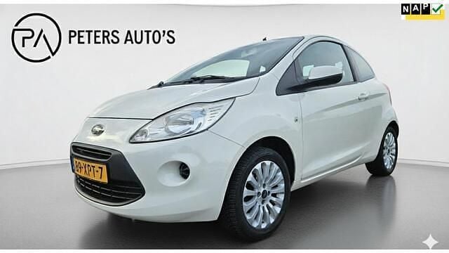 Wit Gebruikt 2012 Ford Ka Cool & Sound Edition Hatchback | € 4.450 (Eerlijke prijs) - Afbeelding 1/4