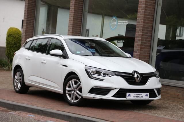 Wit Gebruikt 2019 Renault Mégane GrandTour Zen Stationwagen | € 12.950 (Goede deal) - Afbeelding 1/4