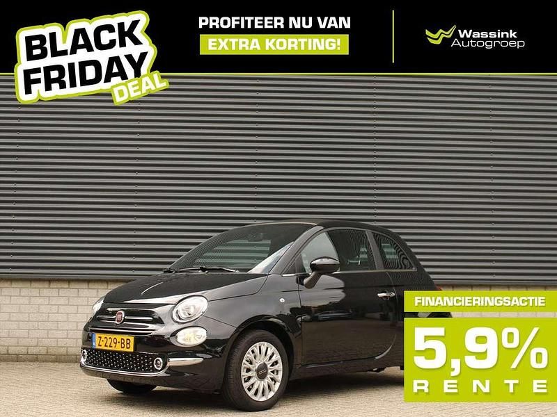 Zwart, metallic lak Gebruikt 2024 Fiat 500C Dolcevita Cabriolet | € 16.999 (Goede deal) - Afbeelding 1/3