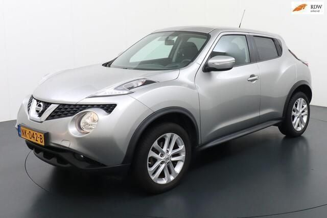 Grijs, metallic lak Gebruikt 2016 Nissan Juke Acenta SUV | € 10.000 (Goede deal) - Afbeelding 1/4