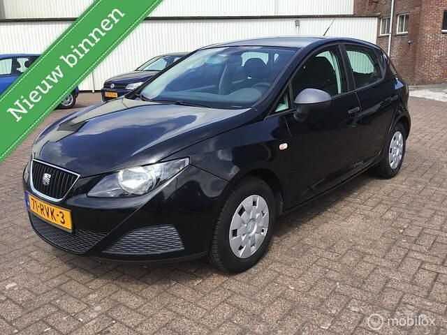 Zwart Gebruikt 2011 Seat Ibiza Hatchback | € 3.700 (Goede deal) - Afbeelding 1/4