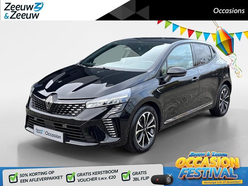 Zwart Gebruikt 2025 Renault Clio V Techno Hatchback | € 22.935 (Duur) - Afbeelding 1/4