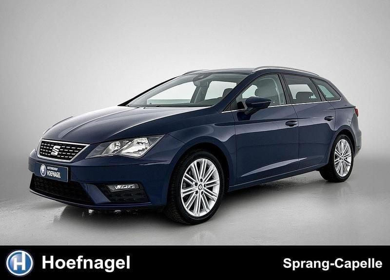 Blauw Gebruikt 2019 Seat Leon ST XCELLENCE Stationwagen | € 16.500 (Eerlijke prijs) - Afbeelding 1/4