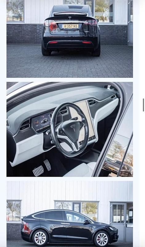 Occasion Tesla Model X Performance 311 kW (423 PK) 2016 Zwart (metallic) SUV