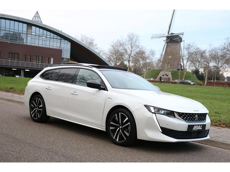 Wit Occasion 2021 Peugeot 508 GT-line Stationwagen | € 23.250 (Eerlijke prijs) - Afbeelding 1/4
