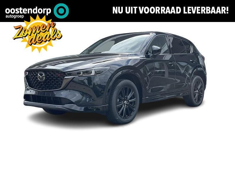 Zwart Nieuw 2025 Mazda CX-5 Homura-Line SUV | € 49.735 (Eerlijke prijs) - Afbeelding 1/4