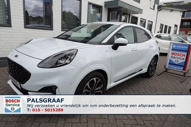 Wit Occasion 2022 Ford Puma ST-Line SUV | € 20.950 (Eerlijke prijs) - Afbeelding 1/4
