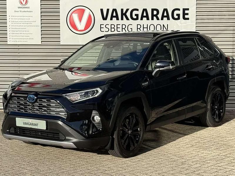 Zwart Gebruikt 2019 Toyota RAV4 Hybrid Executive SUV | € 35.950 (Eerlijke prijs) - Afbeelding 1/4