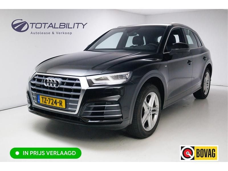 Zwart Occasion 2018 Audi Q5 S-Line SUV | € 29.950 (Super prijs) - Afbeelding 1/4