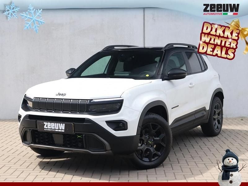 Wit Nieuw 2025 Jeep Avenger Overland SUV | € 43.900 (Iets duurder) - Afbeelding 1/4