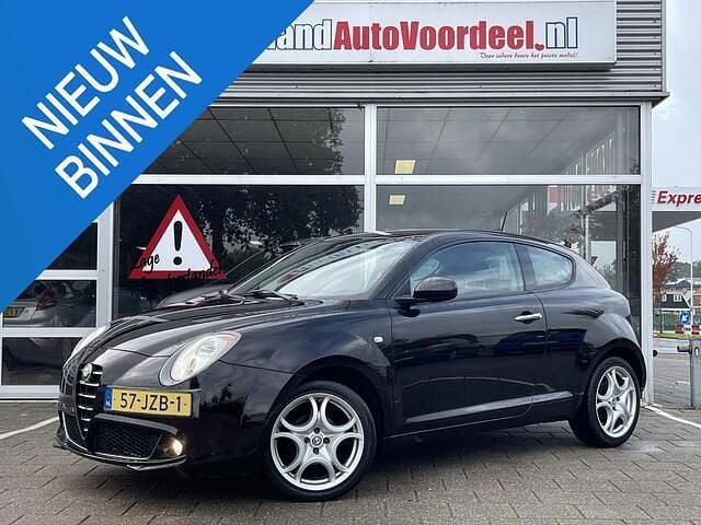 Zwart Gebruikt 2009 Alfa Romeo MiTo Progression Hatchback | € 3.749 (Eerlijke prijs) - Afbeelding 1/4