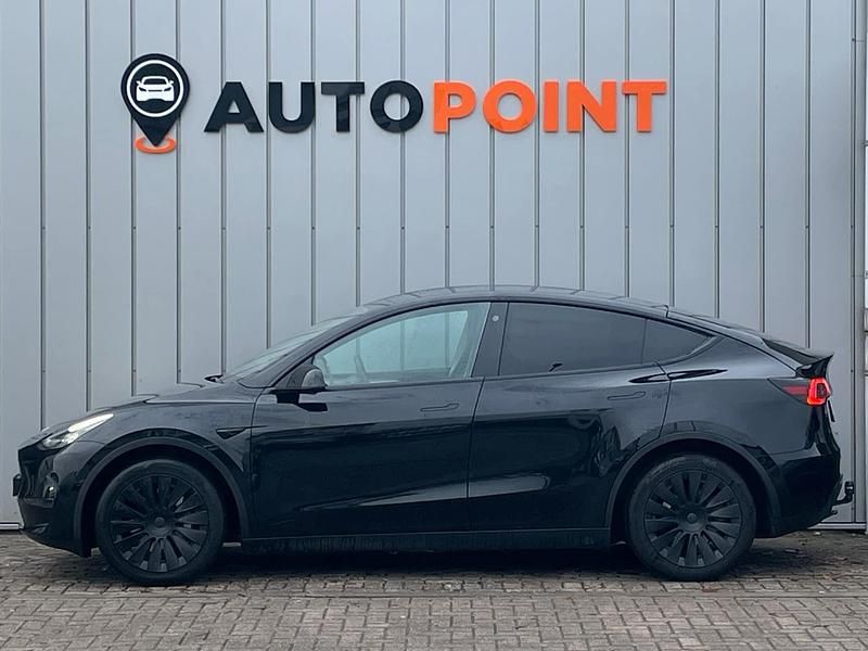 Occasion Tesla Model Y Long Range AWD 258 kW (351 PK) 2021 Zwart SUV