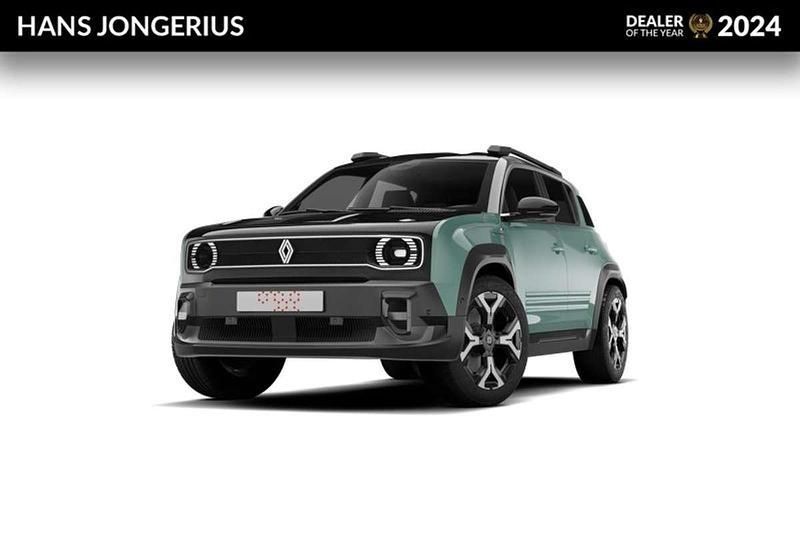 Bruin Nieuw 2025 Renault 4 E-Tech Iconic SUV | € 37.186 (Eerlijke prijs) - Afbeelding 1/3