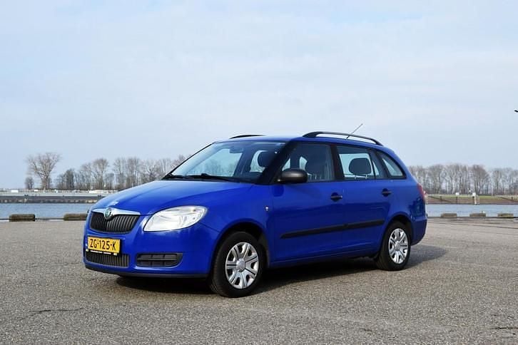 Occasion Skoda Fabia 69 PK (50 kW) 2009 Blauw Stationwagen