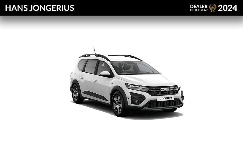 Wit Nieuw 2025 Dacia Jogger Expression MPV | € 27.950 (Eerlijke prijs) - Afbeelding 1/4