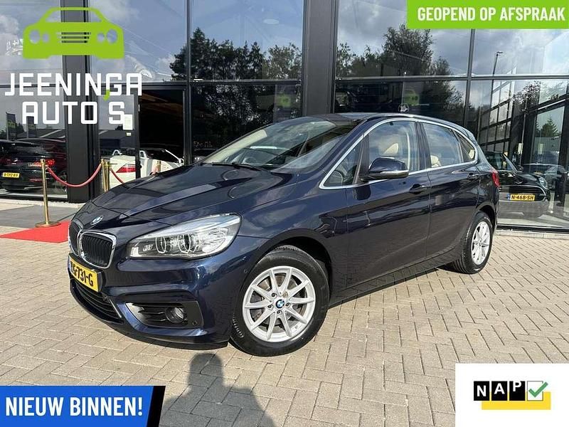 Blauw Gebruikt 2016 BMW 218 Active Tourer MPV | € 14.900 (Eerlijke prijs) - Afbeelding 1/4