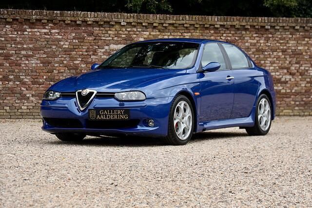 Blauw Gebruikt 2003 Alfa Romeo 156 GTA Sedan | € 31.500 - Afbeelding 1/4