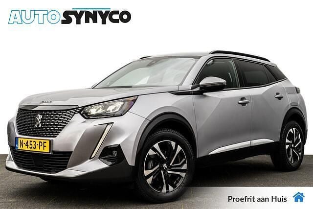 Grijs Gebruikt 2021 Peugeot 2008 Allure SUV | € 18.900 (Goede deal) - Afbeelding 1/4