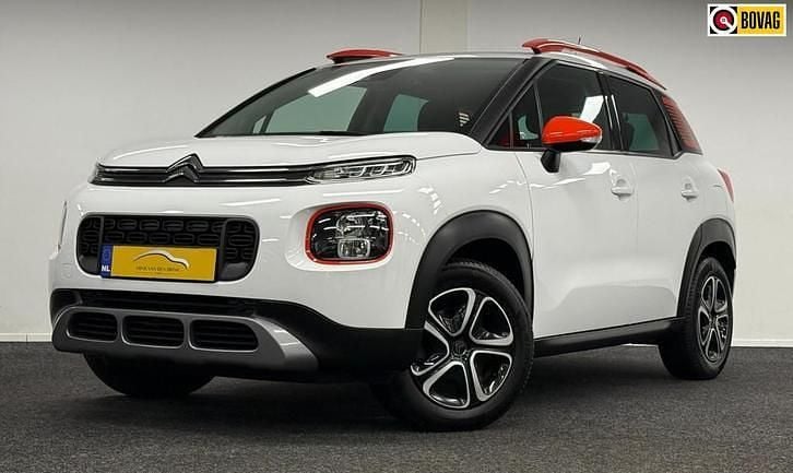 Wit Gebruikt 2019 Citroën C3 Aircross PureTech SUV | € 13.995 (Super prijs) - Afbeelding 1/3