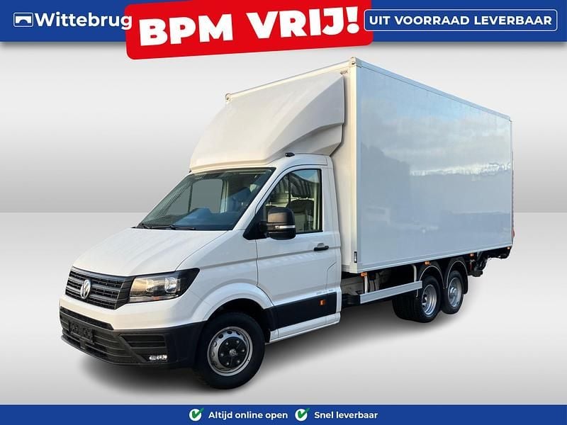 Wit Occasion 2024 VW Crafter Highline Van | € 79.995 - Afbeelding 1/4