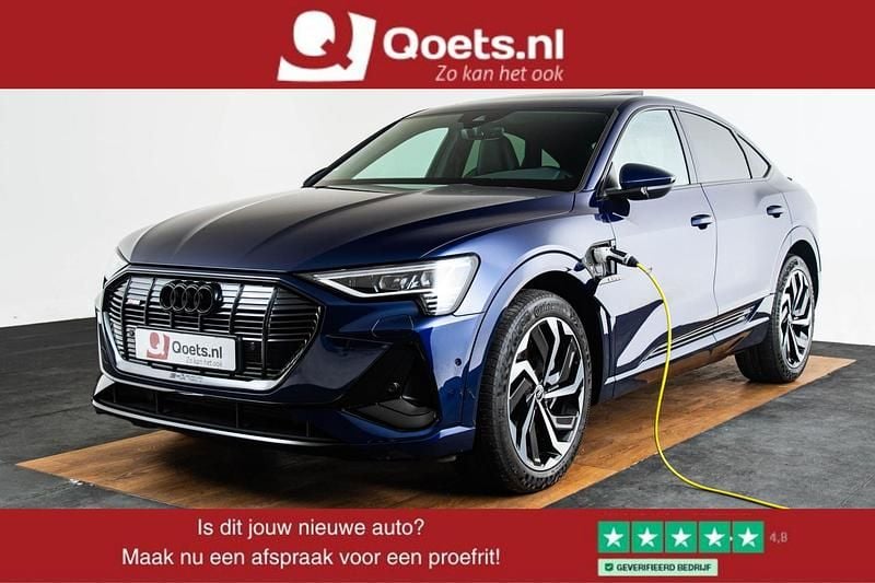 Blauw Occasion 2020 Audi e-tron Ambiente SUV | € 31.950 (Super prijs) - Afbeelding 1/4